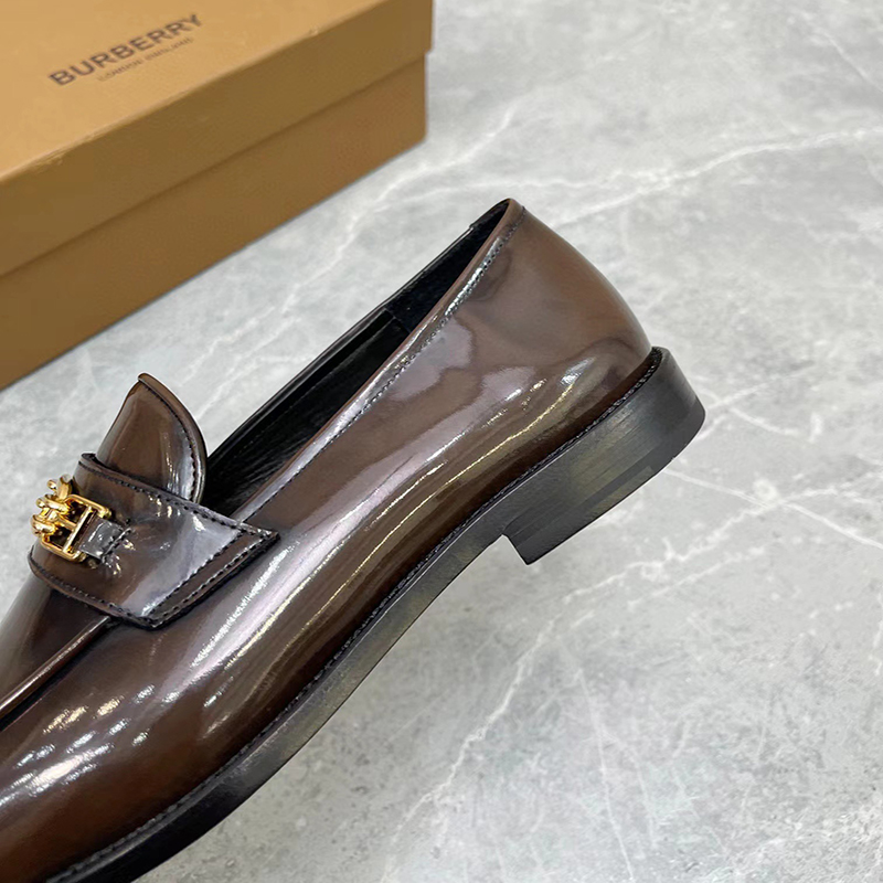 GIAY LUOI BURBERRY DE CAO MAU NAU DA BONG HOA TIET KHOA VANG GLBB04 6