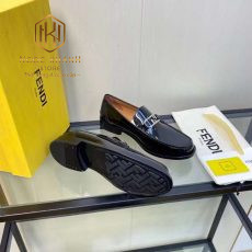 GIAY LUOI FENDI DE CAO MAU DEN DA BONG HOA TIET KHOA TRANG GLFD04