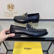 GIAY LUOI FENDI DE CAO MAU DEN DA LI HOA TIET KHOA VANG GLFD01 1