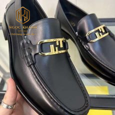 GIAY LUOI FENDI DE CAO MAU DEN DA LI HOA TIET KHOA VANG GLFD01 2