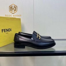 GIAY LUOI FENDI DE CAO MAU DEN DA LI HOA TIET KHOA VANG GLFD01 5