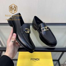 GIAY LUOI FENDI DE CAO MAU DEN DA LI HOA TIET KHOA VANG GLFD01 6