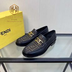 GIAY LUOI FENDI DE CAO MAU DEN PHOI VAN CHU KHOA VANG GLFD02 6