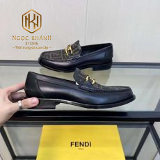 GIAY LUOI FENDI DE CAO MAU DEN PHOI VAN CHU KHOA VANG GLFD02 9