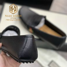 GIAY LUOI GUCCI NAM DA NHAN MAU DEN HOA TIET ONG SUON GLGC42 2