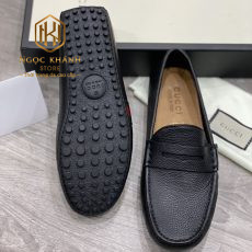 GIAY LUOI GUCCI NAM DA NHAN MAU DEN HOA TIET ONG SUON GLGC42 3