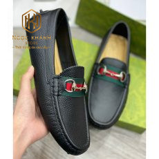 GIAY LUOI GUCCI NAM DA NHAN MAU DEN TAG XANH DO KHOA TRANG GLGC36 4