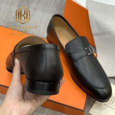 GIAY LUOI HERMES NAM DA NHAM KHOA CAI MAU DEN GLHM38 6