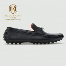 GIAY LUOI HERMES NAM DA NHAM MAU DEN HOA TIET MOC KHOA TRON GLHM35 4