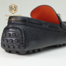 GIAY LUOI HERMES NAM DA NHAM MAU DEN HOA TIET MOC KHOA TRON GLHM35 6