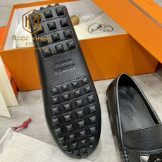 GIAY LUOI HERMES NAM DA TAIGA FULL DEN LIKE AUTH GLHM36 4