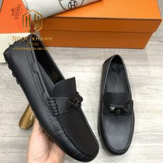 GIAY LUOI HERMES NAM DA TAIGA FULL DEN LIKE AUTH GLHM36 5