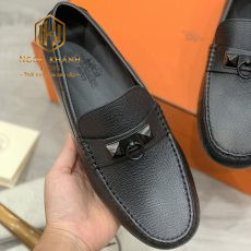 GIAY LUOI HERMES NAM DA TAIGA FULL DEN LIKE AUTH GLHM36 6