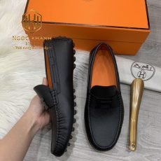 GIAY LUOI HERMES NAM DA TAIGA HOA TIET CHU H SIEU CAP GLHM37 1