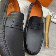 GIAY LUOI HERMES NAM DA TAIGA HOA TIET CHU H SIEU CAP GLHM37 4