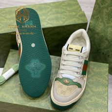 GIAY NAM GUCCI MAU XANH MIX LOGO CHU DAY BAN BAN LIKEAUTH GNGC20 1