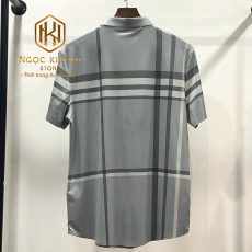 AO PHONG BURBERRY HOA TIET KE XANH NGOC DANG CAI CUC LOGO CHU APBB03 3