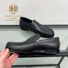 GIAY LUOI HERMES NAM DE CAO MAU DEN DA TAIGA HOA TIET CHU H GLHM15 3