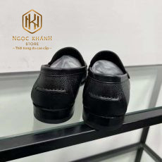 GIAY LUOI HERMES NAM DE CAO MAU DEN DA TAIGA HOA TIET CHU H GLHM15 8