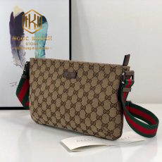 TUI DEO CHEO GUCCI NAM MAU NAU HOA TIET IN LOGO DAY XANH DO BAN TO TNGC52 2