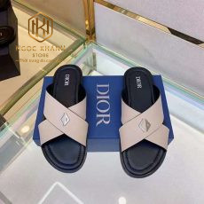 Dép quai ngang Dior logo CD to Like Authentic on web fullbox bill thẻ phụ  kiện  TANYA