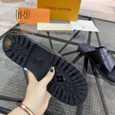 Dép Louis Vuitton nam quai chéo