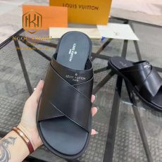 Dép Louis Vuitton nam quai chéo
