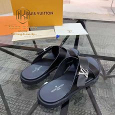 Dép Louis Vuitton nam quai chéo