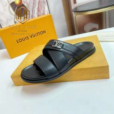 Dép Louis Vuitton nam quai chéo