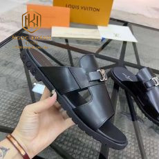 Dép Louis Vuitton nam quai ngang