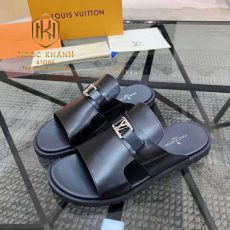 Dép Louis Vuitton nam quai ngang