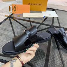 Dép Louis Vuitton nam quai ngang