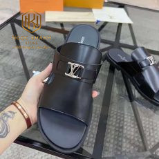 Dép Louis Vuitton nam quai ngang