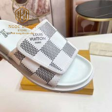 Dép Louis Vuitton nam quai ngang