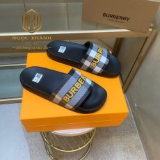 Dép Burberry nam quai ngang