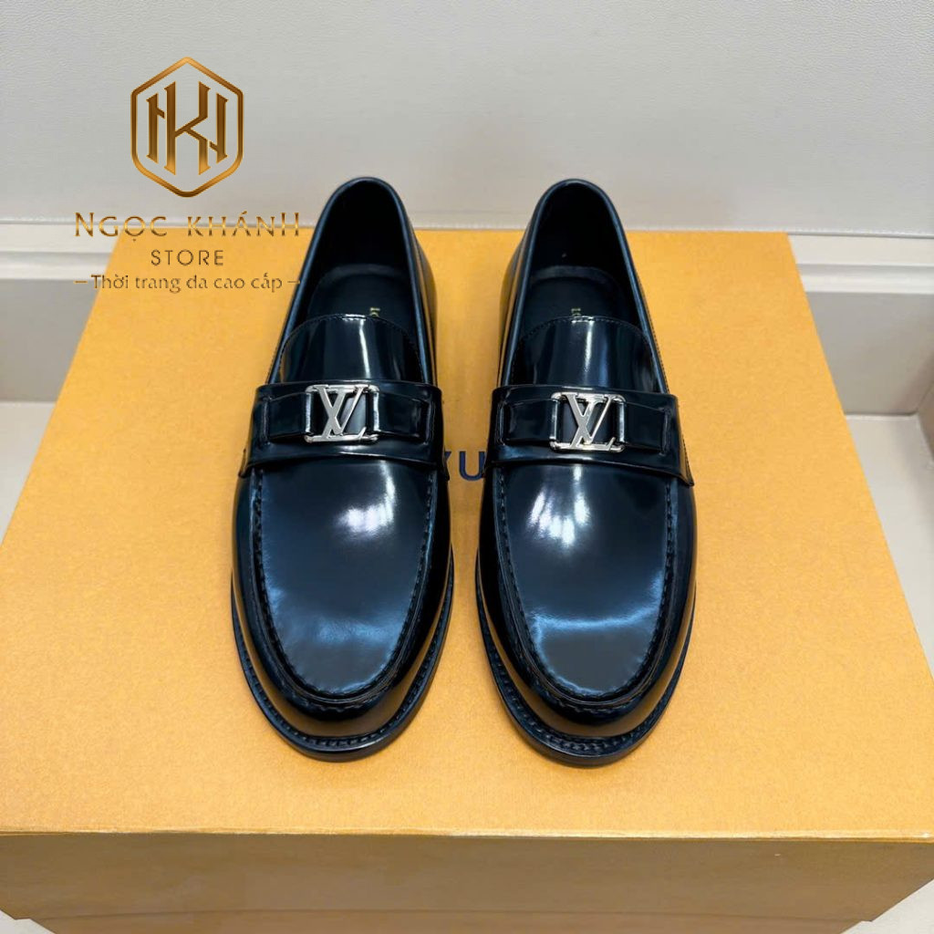 giay-luoi-nam-louis-vuitton-de-cao-den-bong-hoa-tiet-logo-nho