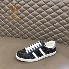 giay nam gucci mau den hoa tiet in logo xam tag trang 9