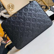tui deo cheo louis vuitton mau den hoa tiet dap hoa chim kem tui nho 7
