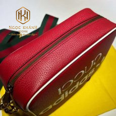 tui xach nu gucci x adidas small shoulder bag mau do hoa tiet chu trang 5
