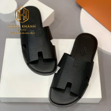 DEP HERMES NAM MAU DEN DA TRON PHOI VAN TAIGA SIEU CAP DNHM64 1