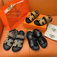 Dép Hermes nam quai hậu