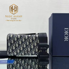 tui deo cheo dior lingot 22 hoa tiet logo chu den nap yen ngua 6