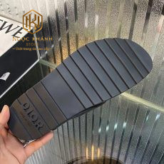 Dép Dior nam xỏ ngón màu đen