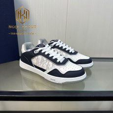 Giày nam Dior màu trắng phối đen