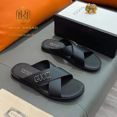 Dép Gucci nam quai chéo