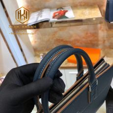 Túi xách nam Hermes màu xanh