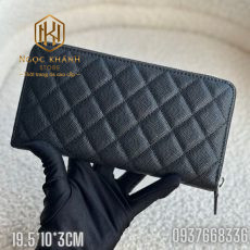 Vi nu Chanel khoa dai da san mau den VCN02 1