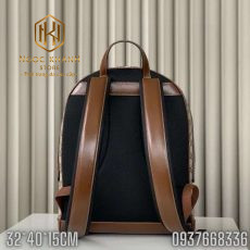 Balo Gucci hoa tiet logo bo vien mau nau BLGC09 5