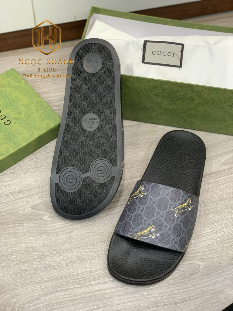 Dép Gucci nam quai ngang