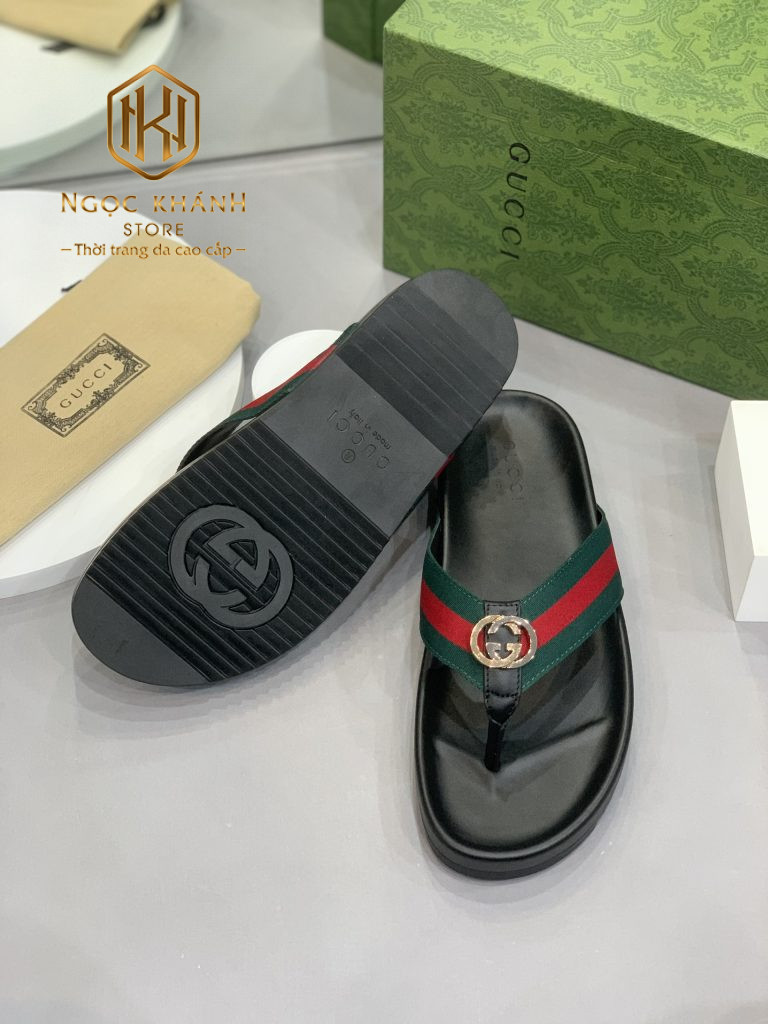 Dép Gucci nam xỏ ngón
